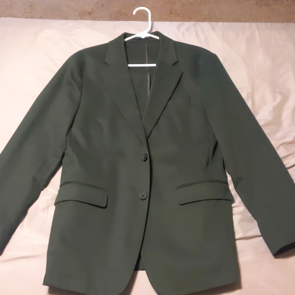 Banana Republic tailor fit chino suit jacket